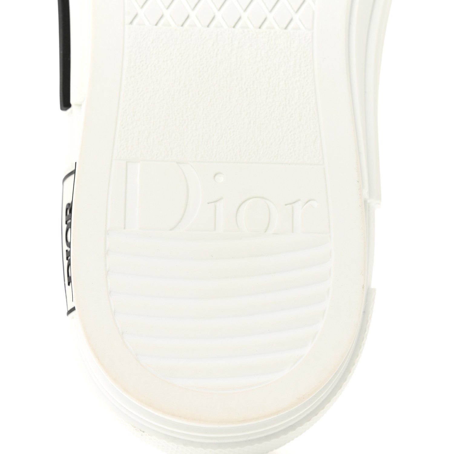 Christian Dior Technical Canvas Oblique Mens B23 Low Top Sneaker 37 White 8 of 10