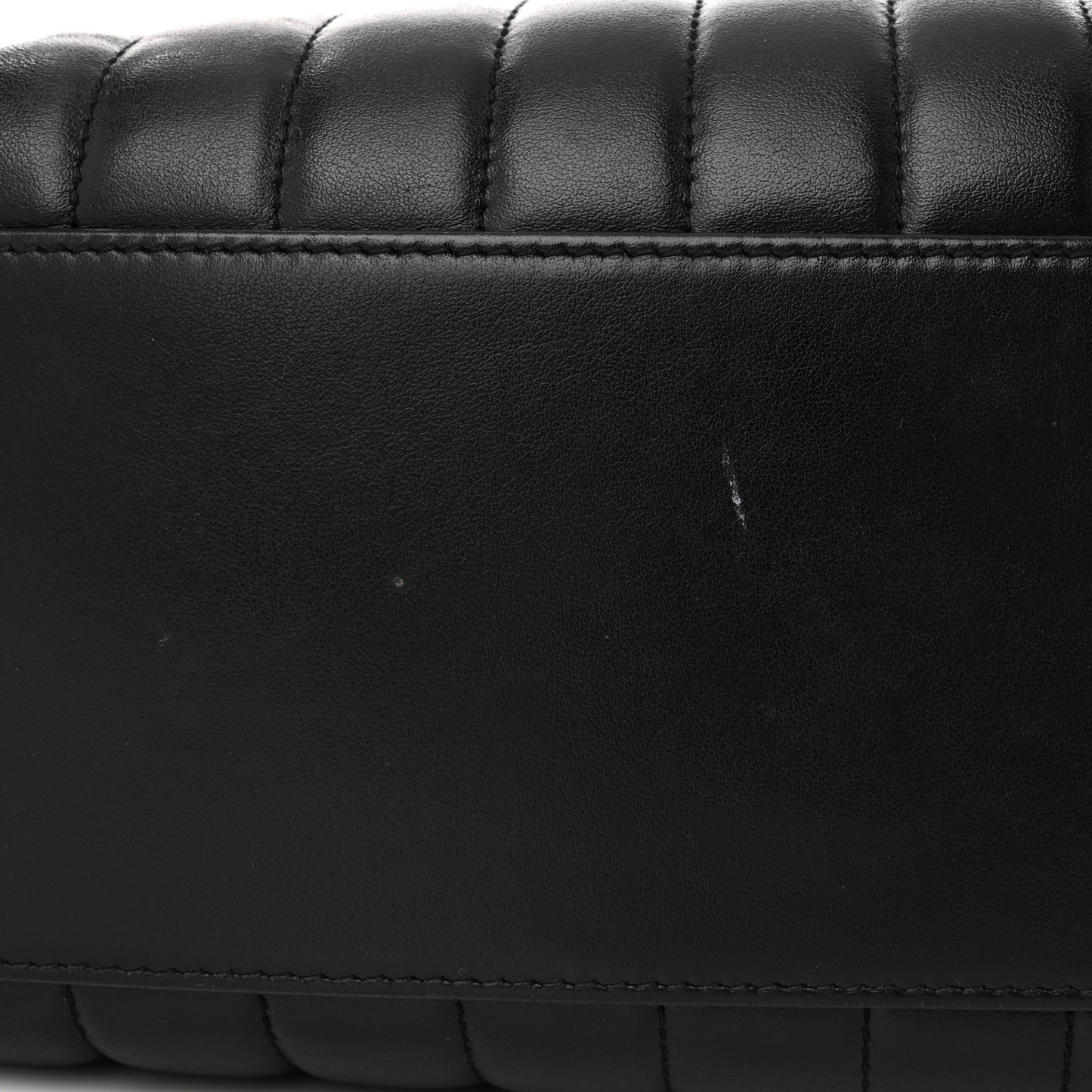 Calfskin Y Quilted Monogram Medium Loulou Backpack Black