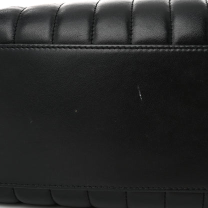 Saint Laurent Calfskin Y Quilted Monogram Medium Loulou Backpack Black 11 of 12