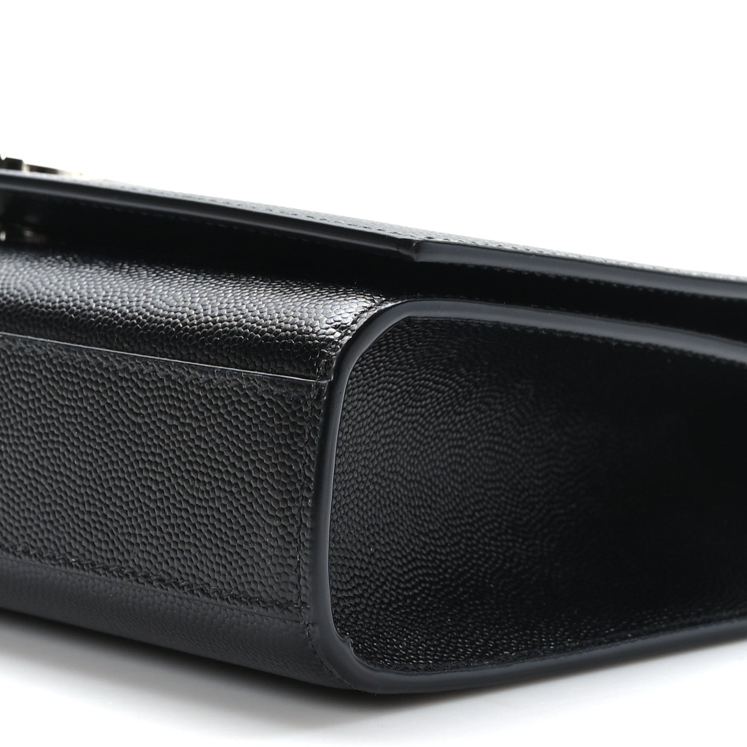 Saint Laurent Grain De Poudre Medium Classic Monogram Kate Satchel Black 8 of 8