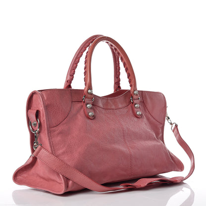 Balenciaga Agneau Giant 12 Silver Hardware Part Time Rose Bombon Raspberry 4 of 14