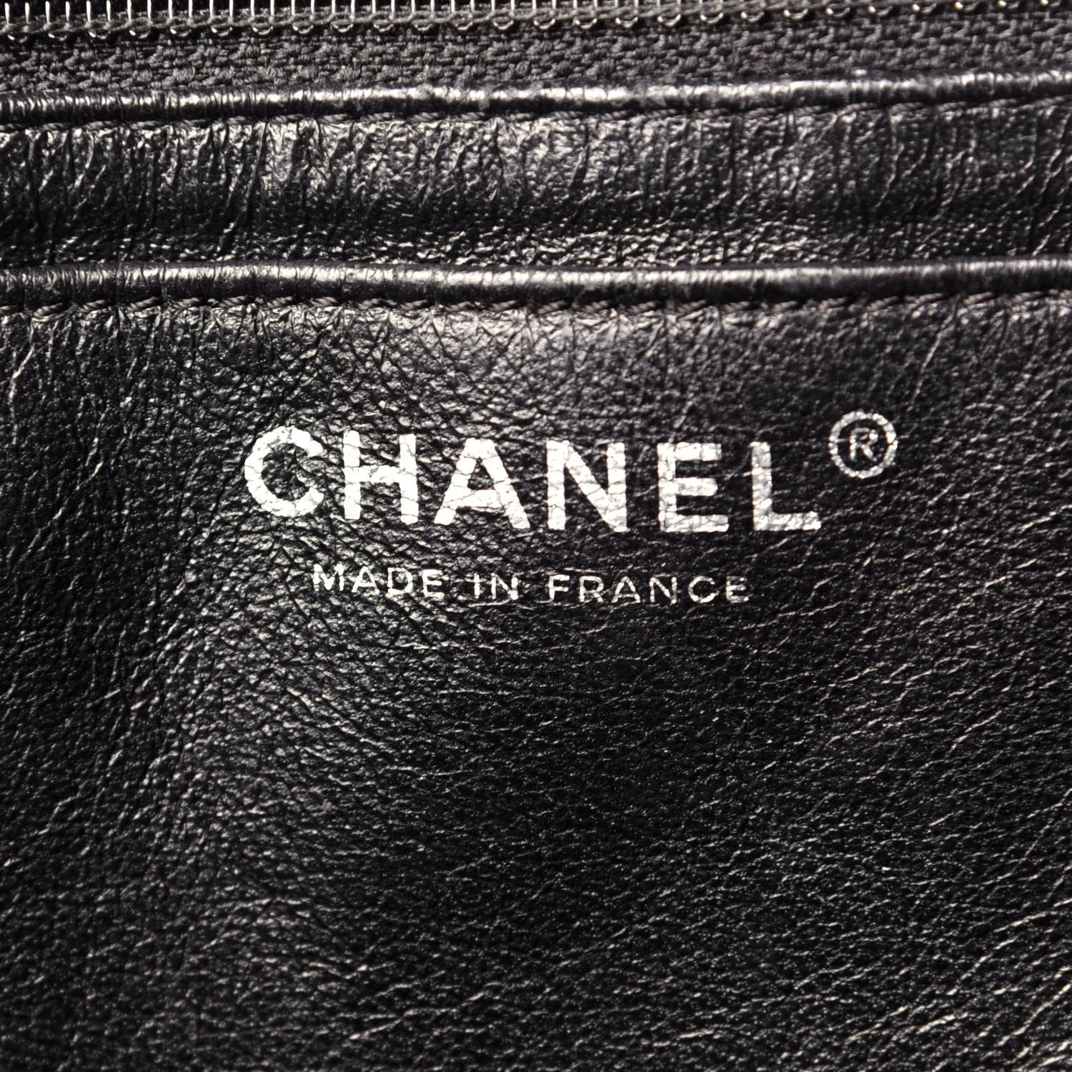 Chanel Washed Caviar Quilted Maxi Single Flap Black 6 of 9