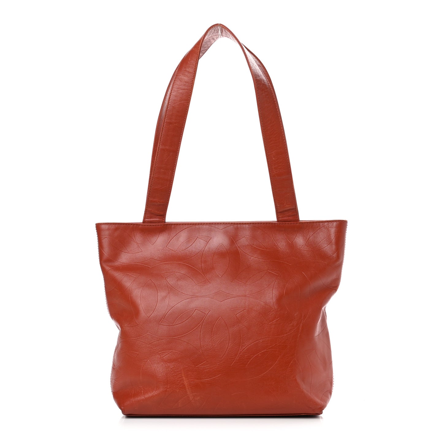 Lambskin CC Logo Tote