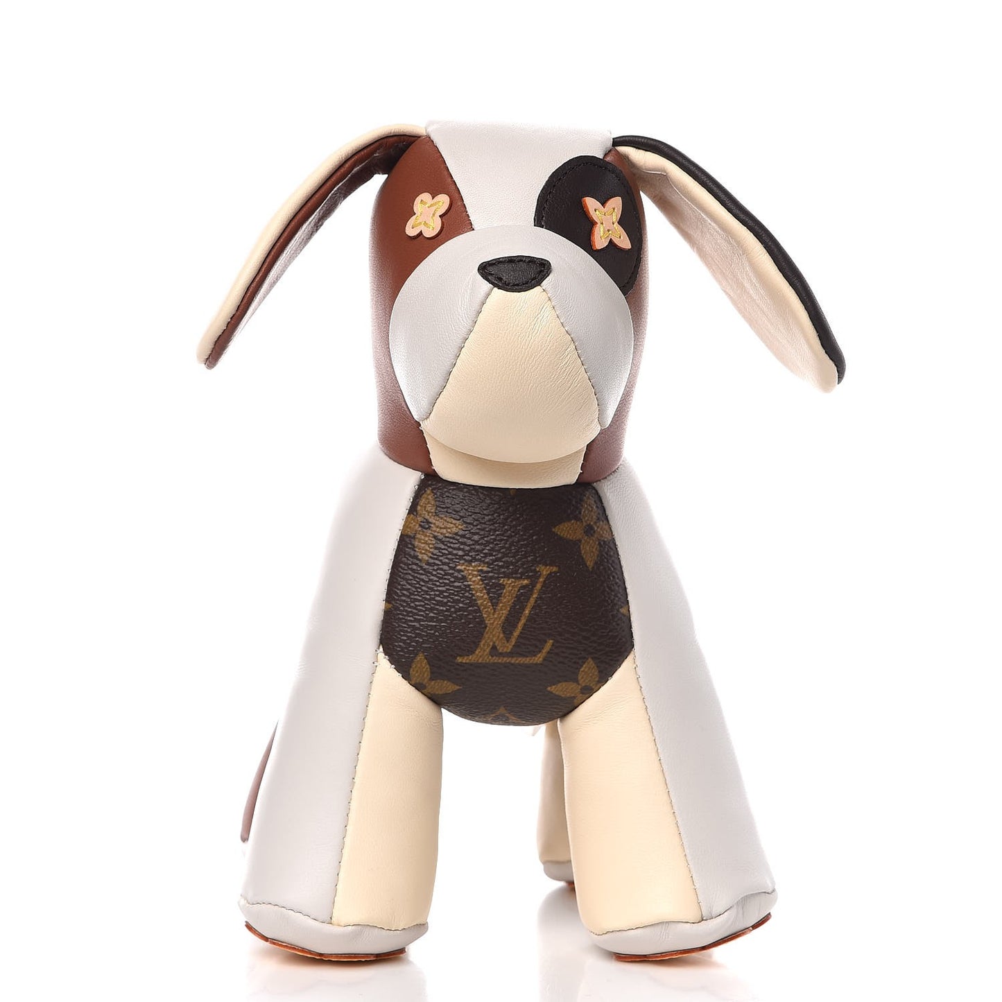 Calfskin Monogram Doudou Oscar Dog Beige