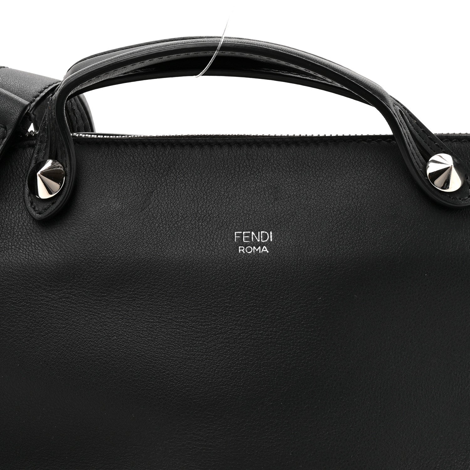 Fendi Vitello Dolce Medium By The Way Boston Bag Black 10 of 15