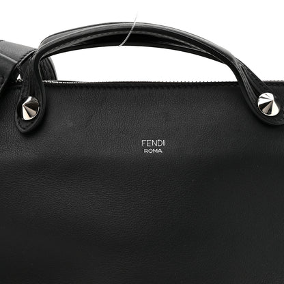 Fendi Vitello Dolce Medium By The Way Boston Bag Black 10 of 15