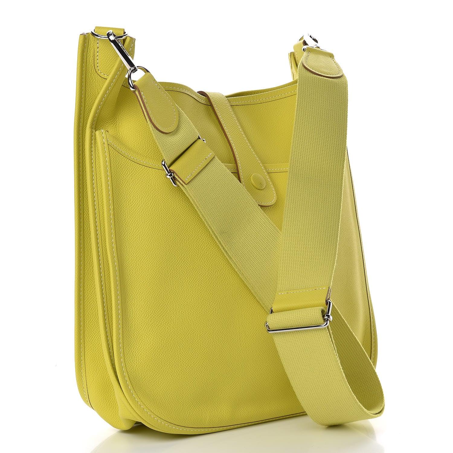 Hermes Epsom Evelyne III GM Lime 3 of 11