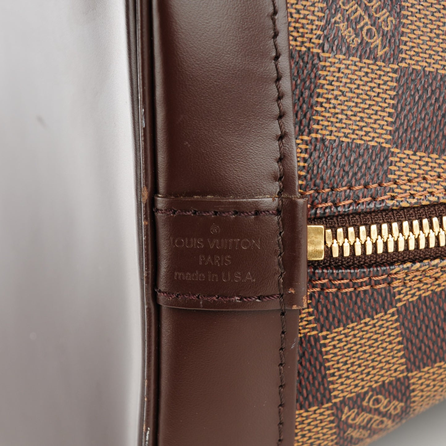 Damier Ebene Alma PM