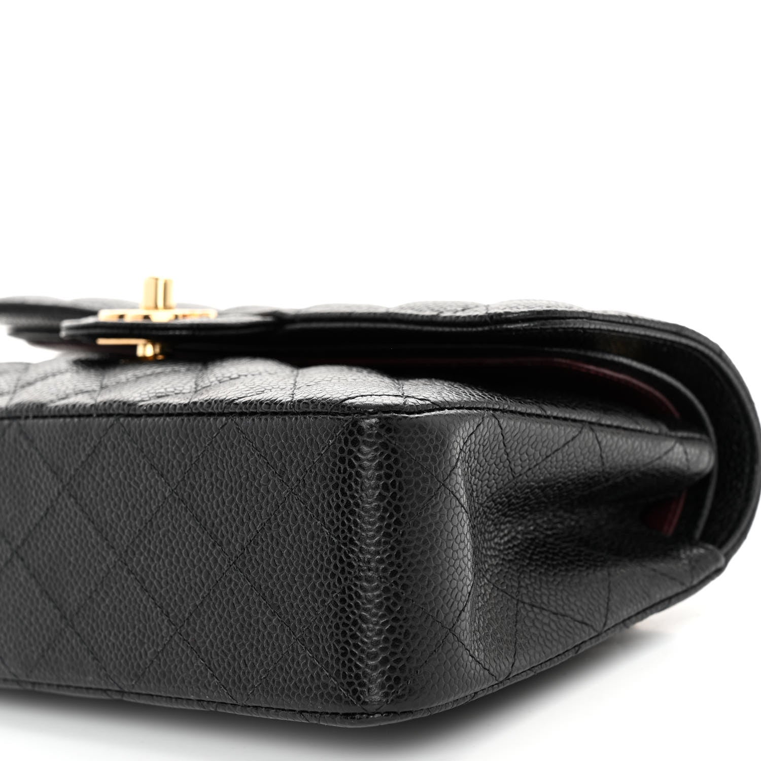 Chanel Caviar Quilted Small Double Flap Black 10 of 10