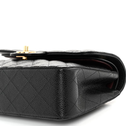 Chanel Caviar Quilted Small Double Flap Black 10 of 10