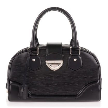 Louis Vuitton Epi Bowling Montaigne GM Black 1 of 7