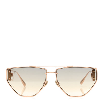 Christian Dior Clan 2 Aviator Sunglasses Gold 2 of 8