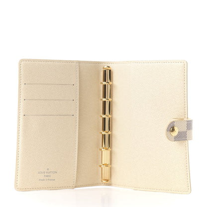 Louis Vuitton Damier Azur Small Ring Agenda Cover 3 of 8