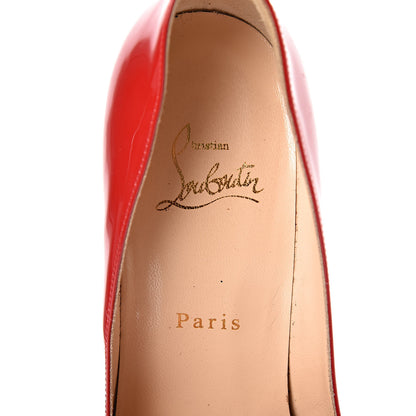 Christian Louboutin Patent Dorissima 100 Pumps 37.5 Oeillet 7 of 13