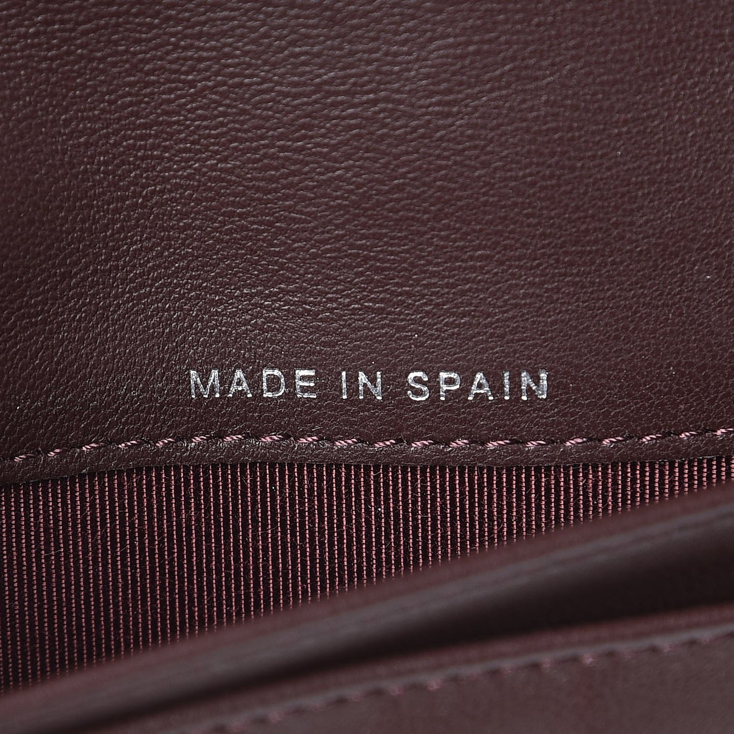 Aged Calfskin Quilted Reissue 2.55 Yen Wallet Black