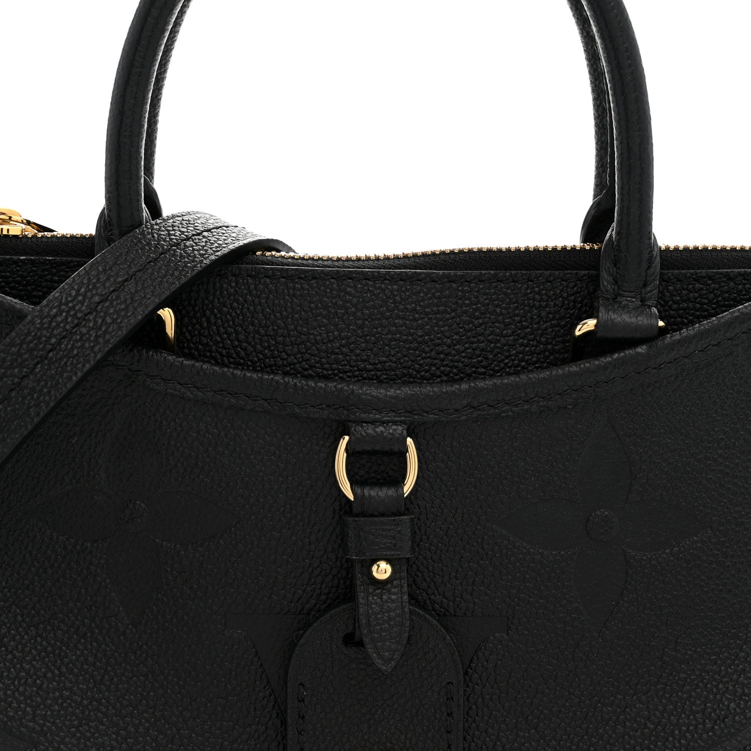 Louis Vuitton Empreinte Monogram Giant Trianon PM Black 6 of 10