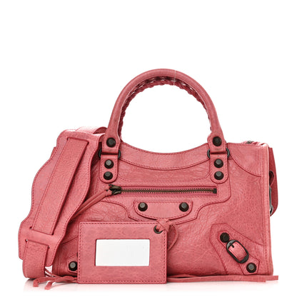 Balenciaga Agneau Classic Hardware Mini City Rose Bombon Raspberry 1 of 10