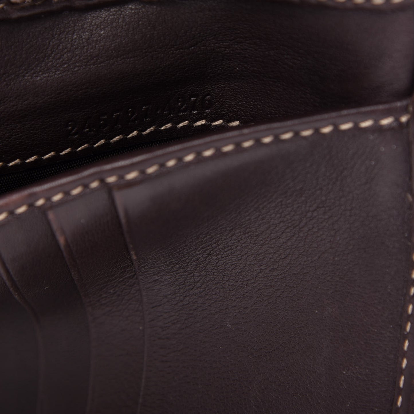 Monogram Lovely Heart French Flap Wallet Dark Brown