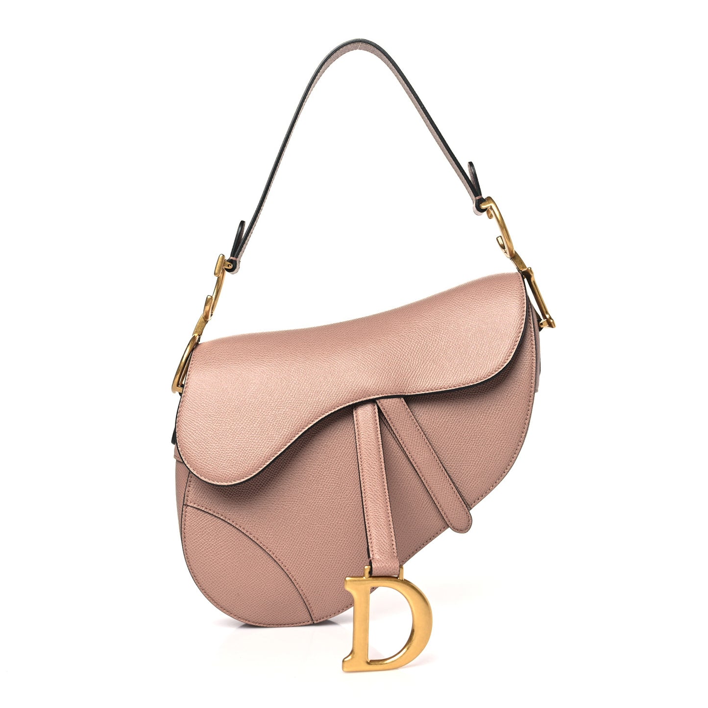 Grained Calfskin Saddle Bag Fard