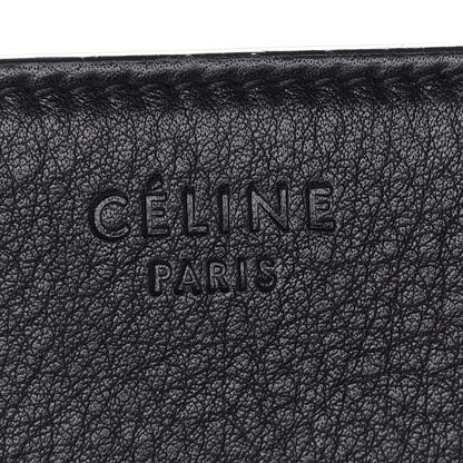 Celine Supple Calfskin Medium Phantom Luggage Black 6 of 9