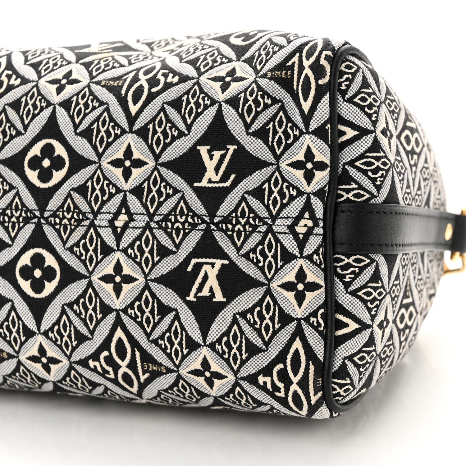 Louis Vuitton Jacquard Since 1854 Speedy Bandouliere 25 Grey 9 of 9