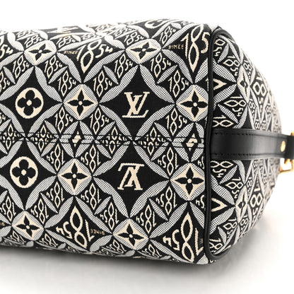 Louis Vuitton Jacquard Since 1854 Speedy Bandouliere 25 Grey 9 of 9