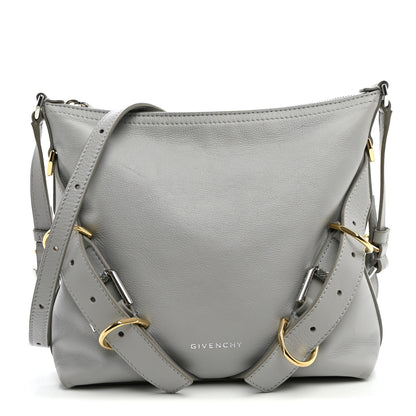 Givenchy Calfskin Small Voyou Bag Light Grey 1 of 11
