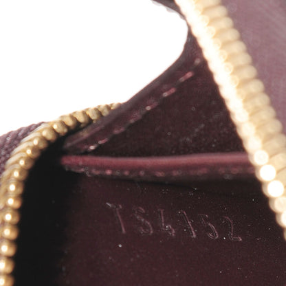 Louis Vuitton Vernis Zippy Coin Purse Wallet Amarante 8 of 8