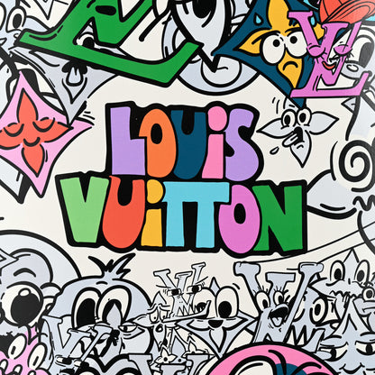 Louis Vuitton Monogram Comics Wood Skateboard Multicolor 4 of 12