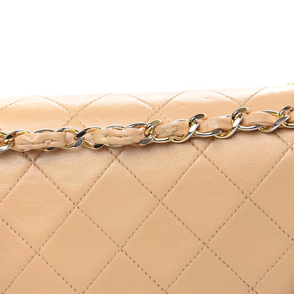 Chanel Lambskin Quilted Small Double Flap Beige 8 of 14