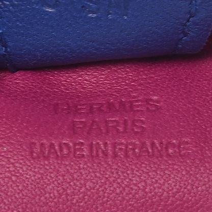 Hermes Milo Lambskin Grigri Rodeo Horse Bag Charm PM Rose Pourpre Bleu Electrique Malachite 3 of 5