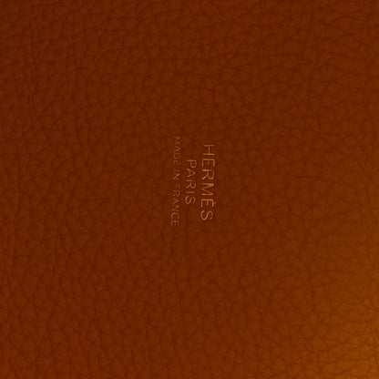 Hermes Taurillon Clemence Picotin Lock 18 PM Jaune Ambre 6 of 11