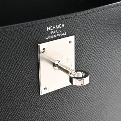 Hermes Epsom Kelly Sellier 28 Black 6 of 10