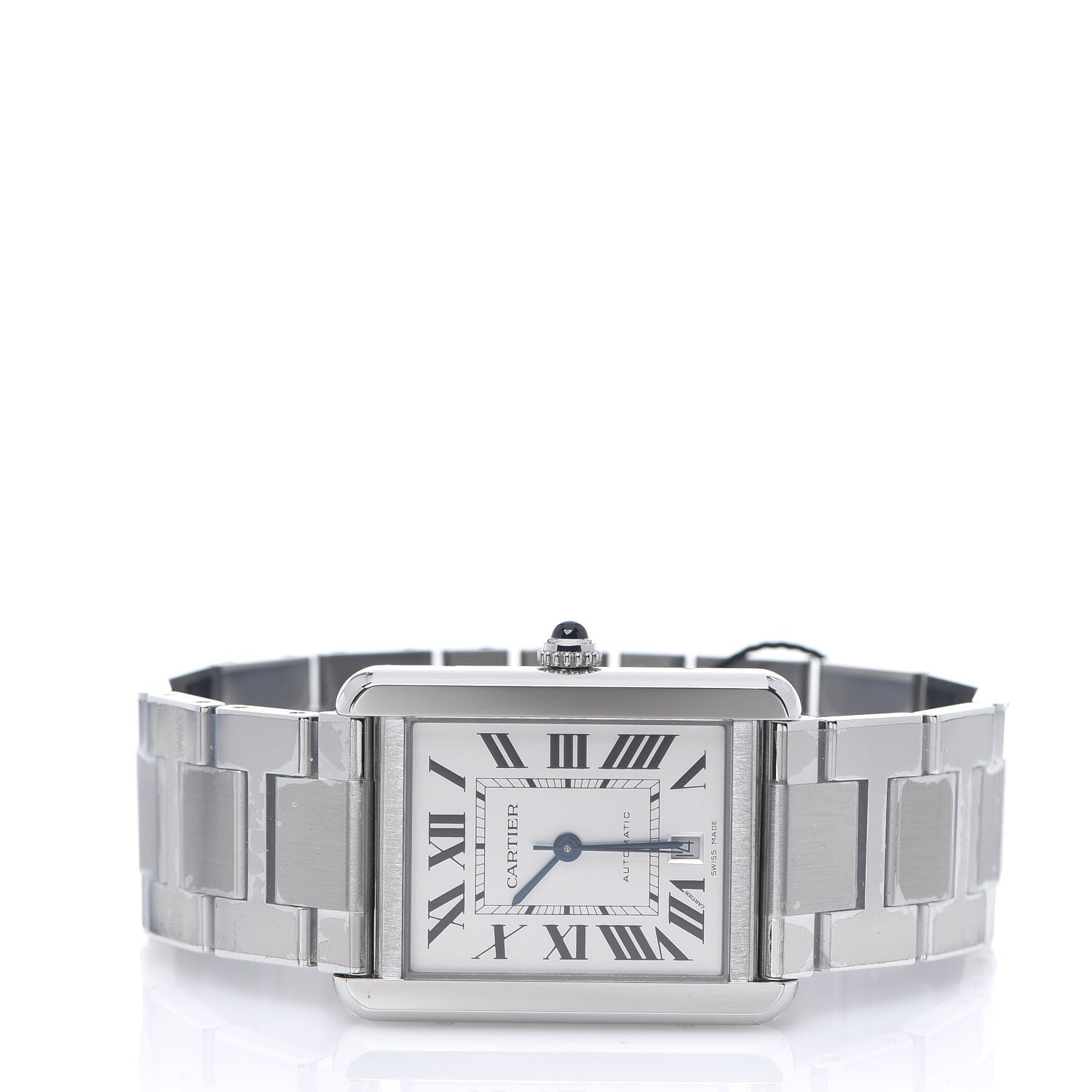 Cartier Stainless Steel 31mm Tank Solo Automatic Watch 2 of 7