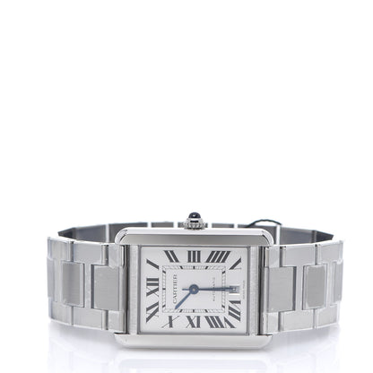 Cartier Stainless Steel 31mm Tank Solo Automatic Watch 2 of 7