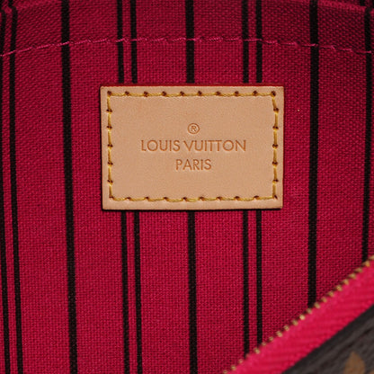 Louis Vuitton Monogram Neverfull MM GM Pochette Pivoine 5 of 8