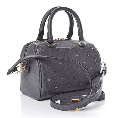 Louis Vuitton Empreinte Studded Speedy Bandouliere 20 Gris Silver 3 of 12