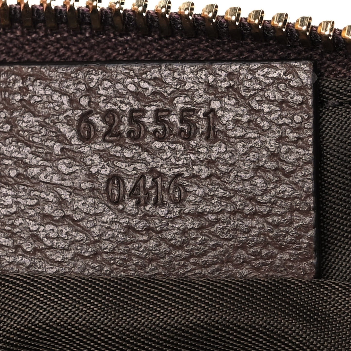 GG Supreme Monogram Textured Calfskin Web Large Ophidia Cosmetic Case Beige Ebony New Acero