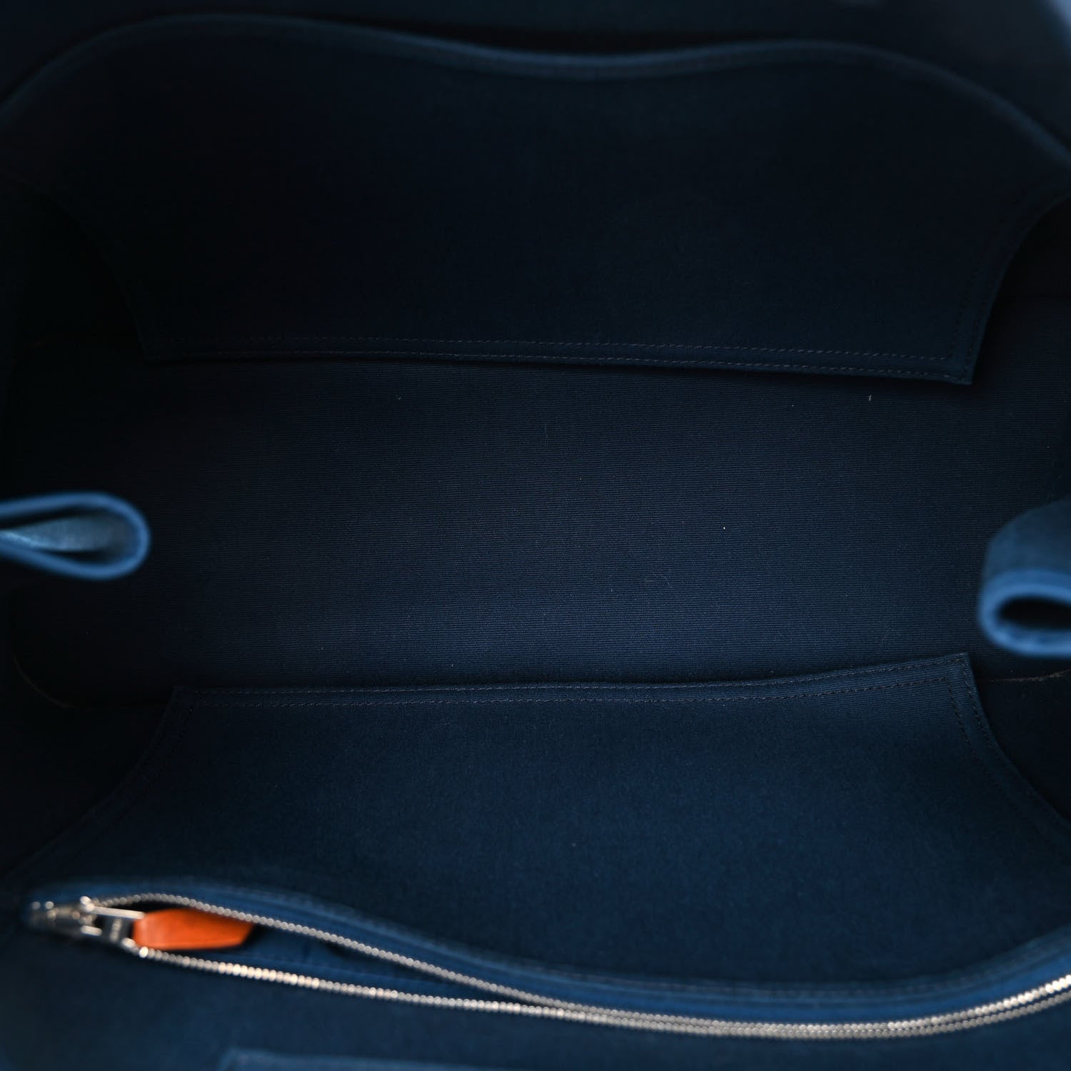 Hermes Toile Cabag 39 Bleu Marine 4 of 9