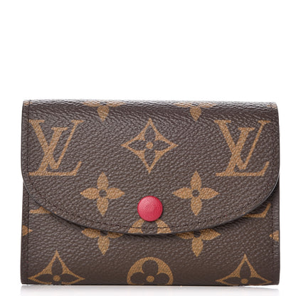 Louis Vuitton Monogram Rosalie Coin Purse Fuchsia 1 of 8