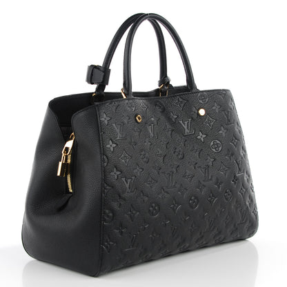 Louis Vuitton Empreinte Montaigne GM Black 3 of 7