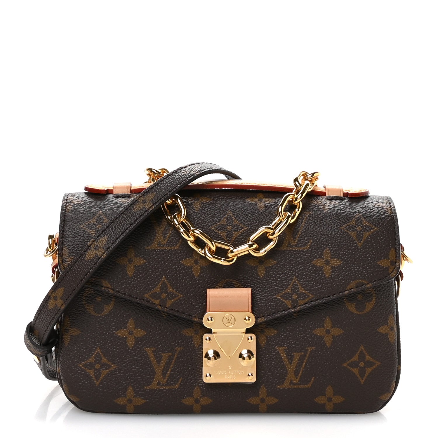 Louis Vuitton Monogram Pochette Metis East West 1 of 11
