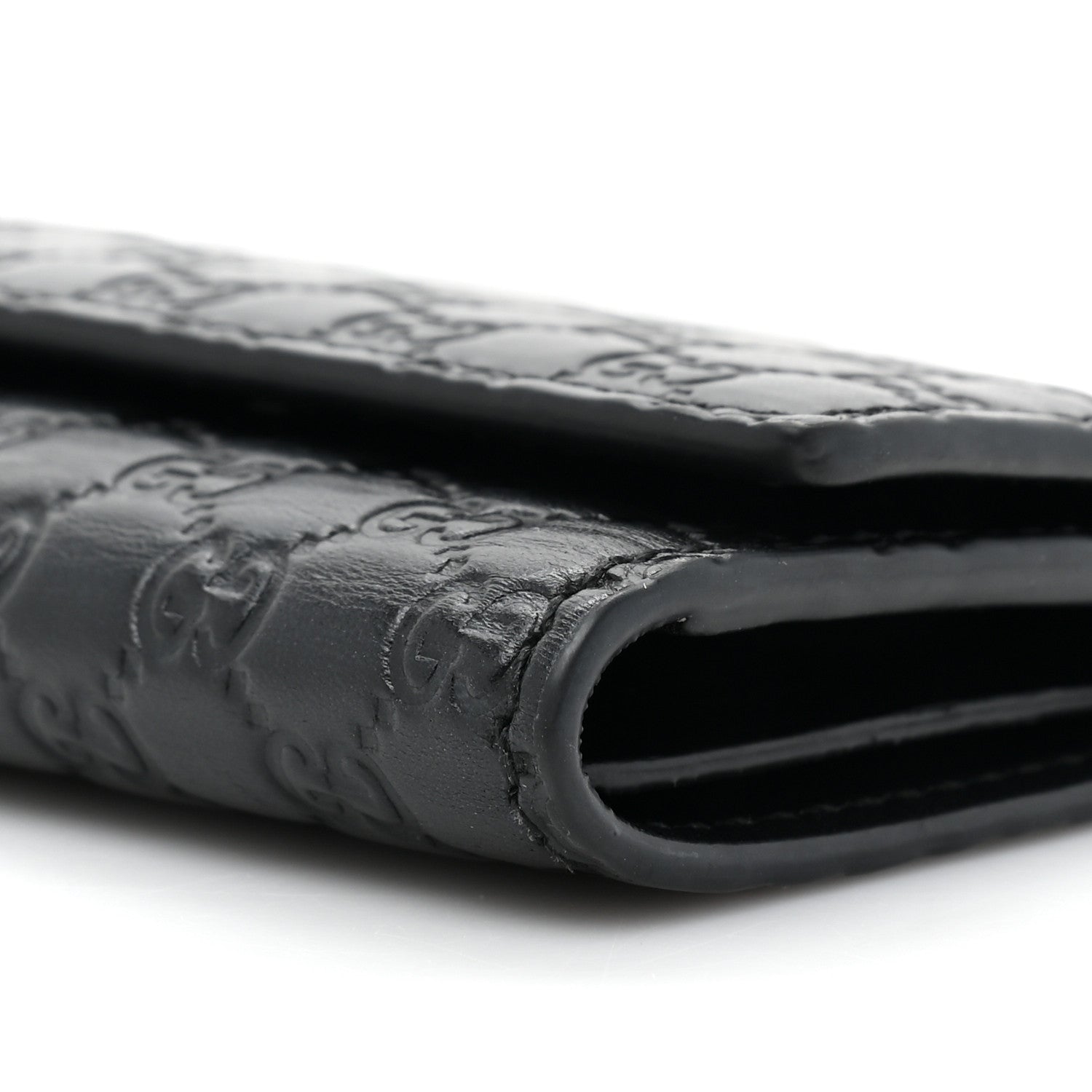 Gucci Microguccissima 6 Key Holder Case Black 8 of 10
