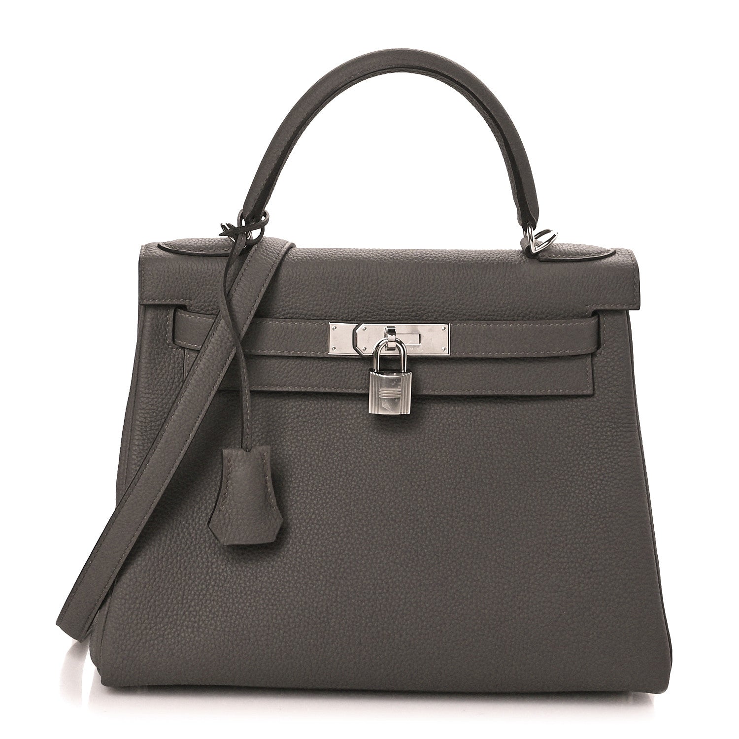Hermes Togo Kelly Retourne 28 Etain 1 of 11