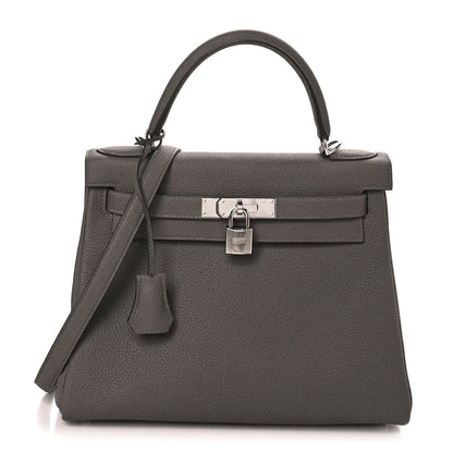 Hermes Togo Kelly Retourne 28 Etain 1 of 11