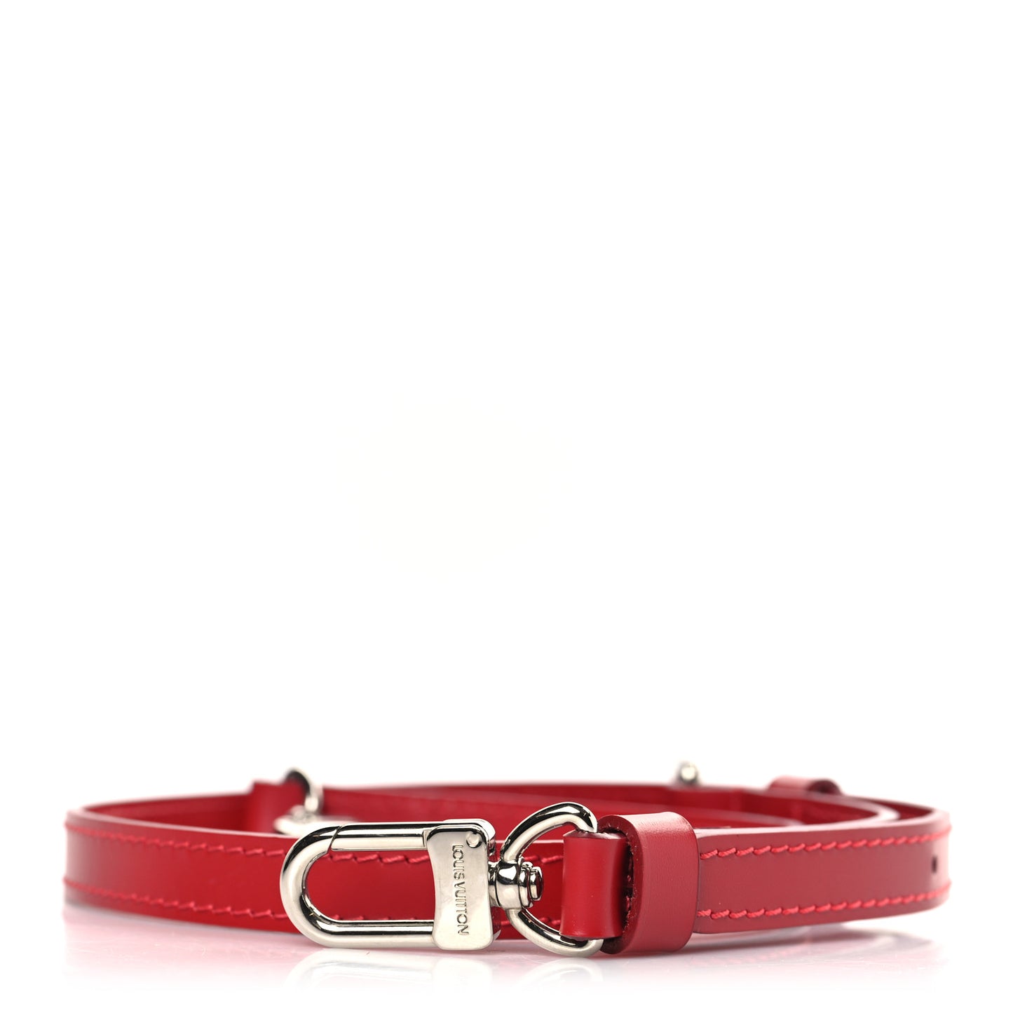 Calfskin 16mm Adjustable Shoulder Strap Red