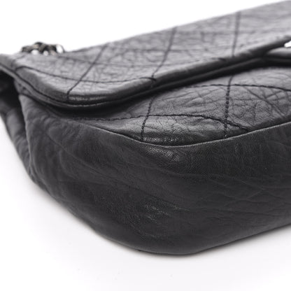 Chanel Distressed Lambskin Le Marais Ligne Flap Black 8 of 13