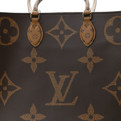 Louis Vuitton Reverse Monogram Giant Onthego GM 5 of 9