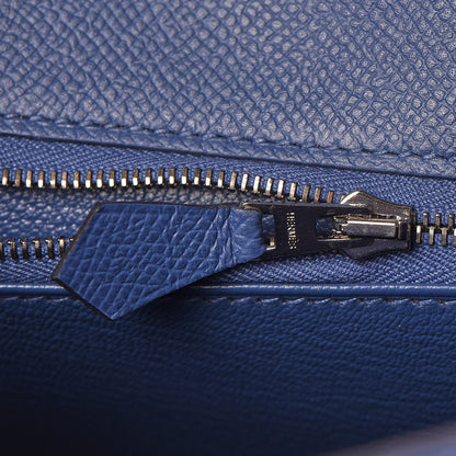 Hermes Epsom Kelly Sellier 25 Bleu Brighton 20 of 39