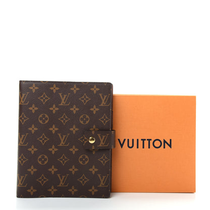 Louis Vuitton Monogram Large Ring Agenda Cover 8 of 8